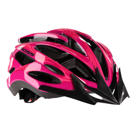 Kask rowerowy Kross Laki różowy r.M